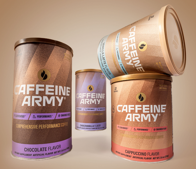 Caffeine Army® Cappuccino 22ct