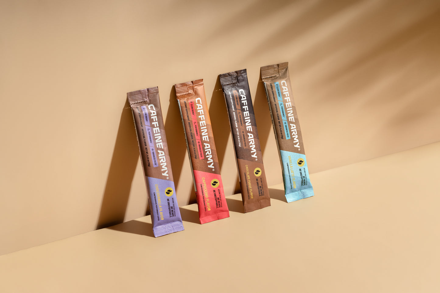 Caffeine Army® Sample - 4 Stick Pack