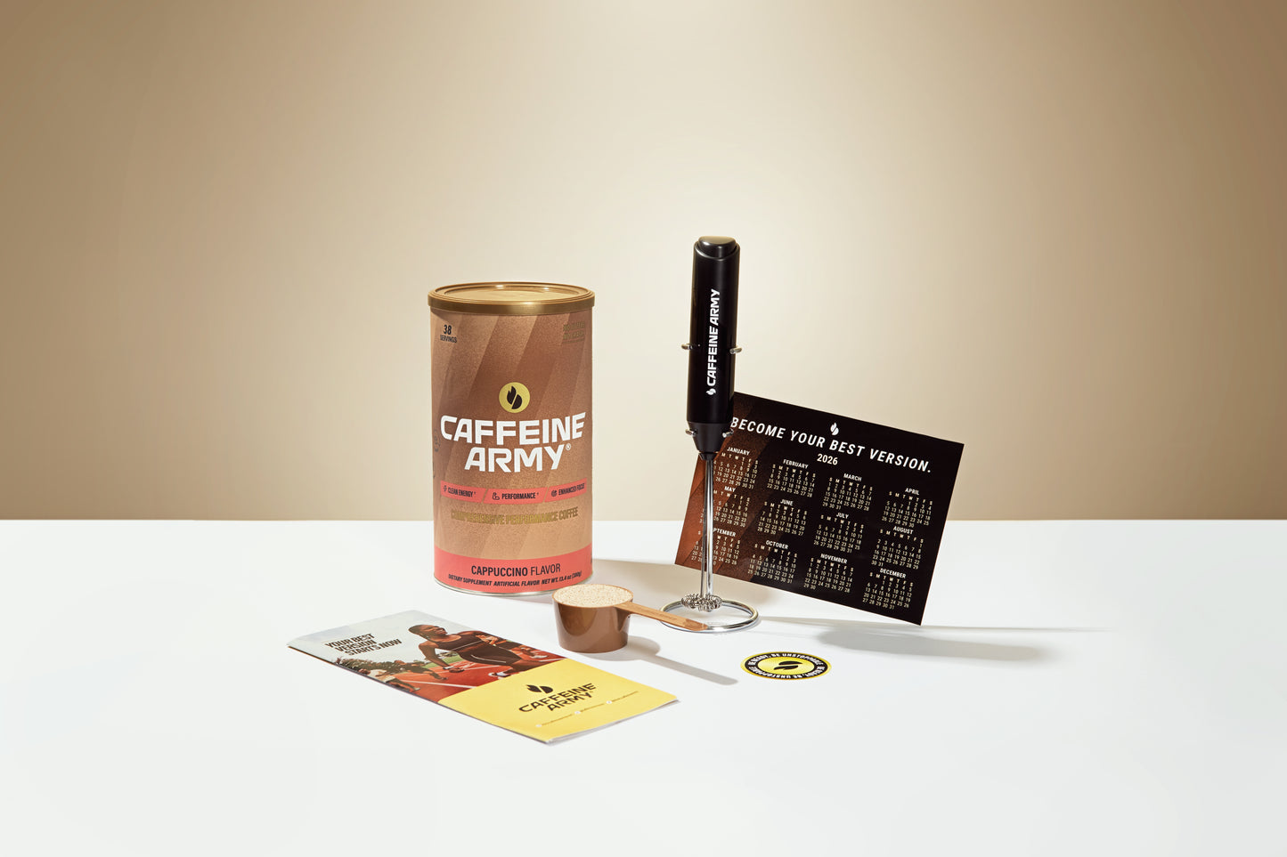 Caffeine Army® Cappuccino 38ct