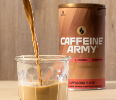 Caffeine Army® Cappuccino 38ct