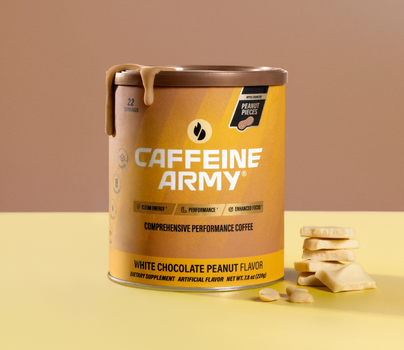 Caffeine Army® White Chocolate Peanut 22ct