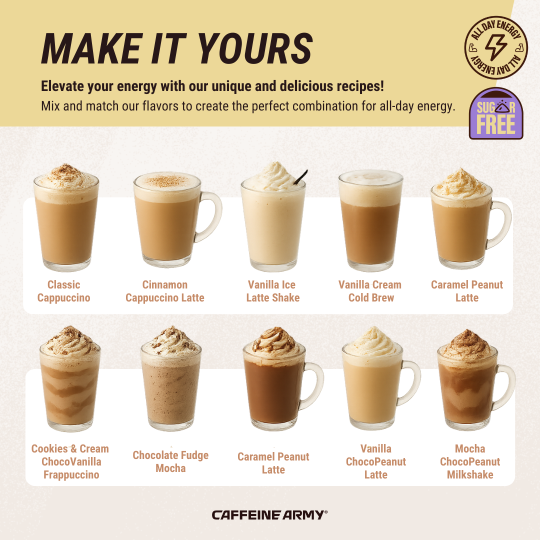 Caffeine Army® Sample - 4 Stick Pack - TTS