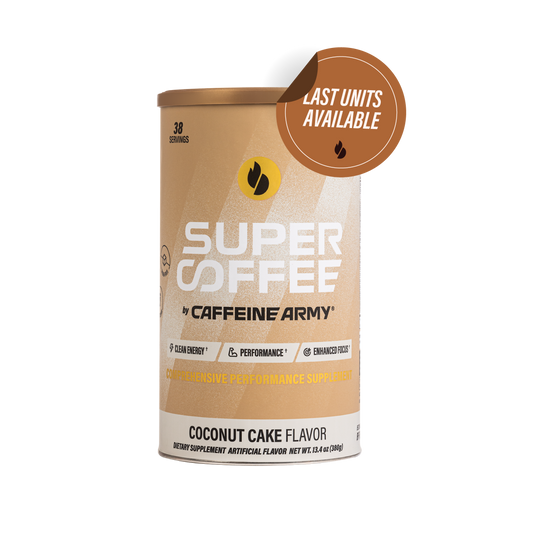 SuperCoffee by Caffeine Army Coconut Cake 38ct