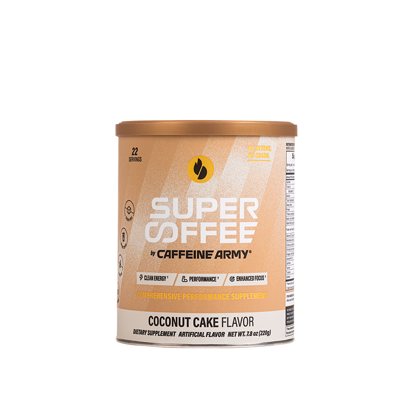 SuperCoffee by Caffeine Army Coconut Cake 22ct