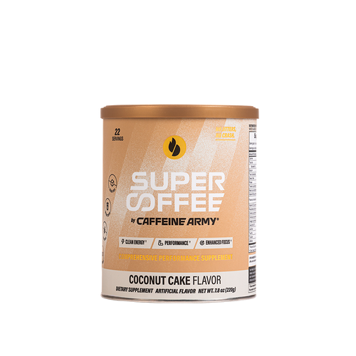 SuperCoffee by Caffeine Army Coconut Cake 22ct