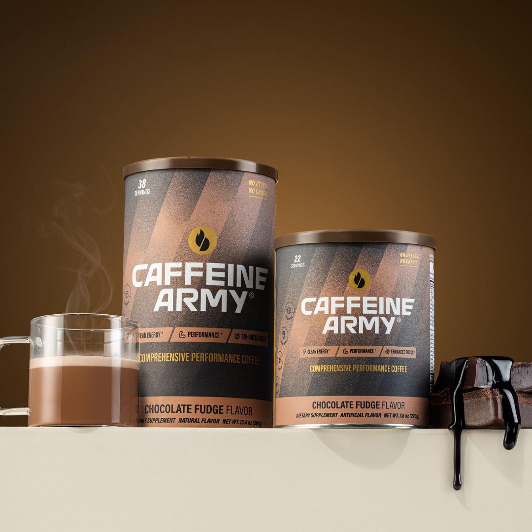 Caffeine Army® Chocolate Fudge 38ct ⓢ