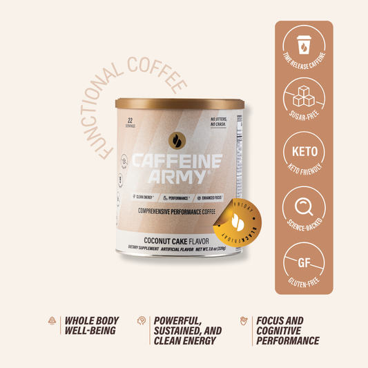 Caffeine Army® Coconut Cake 22ct - TTS