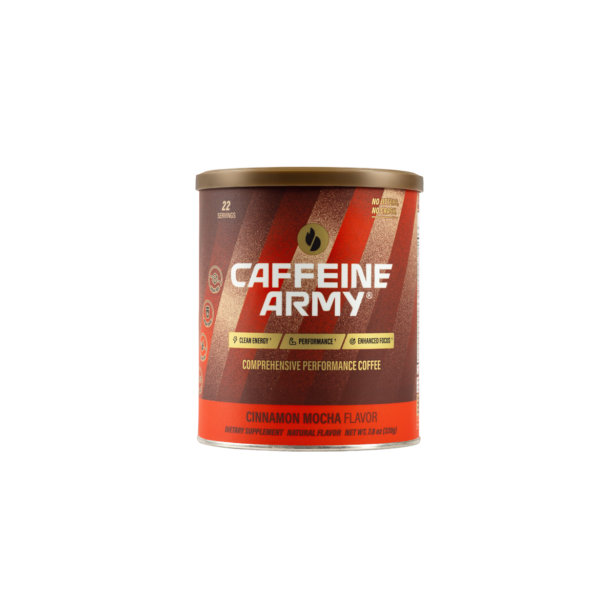 Caffeine Army® Cinnamon Mocha 22ct