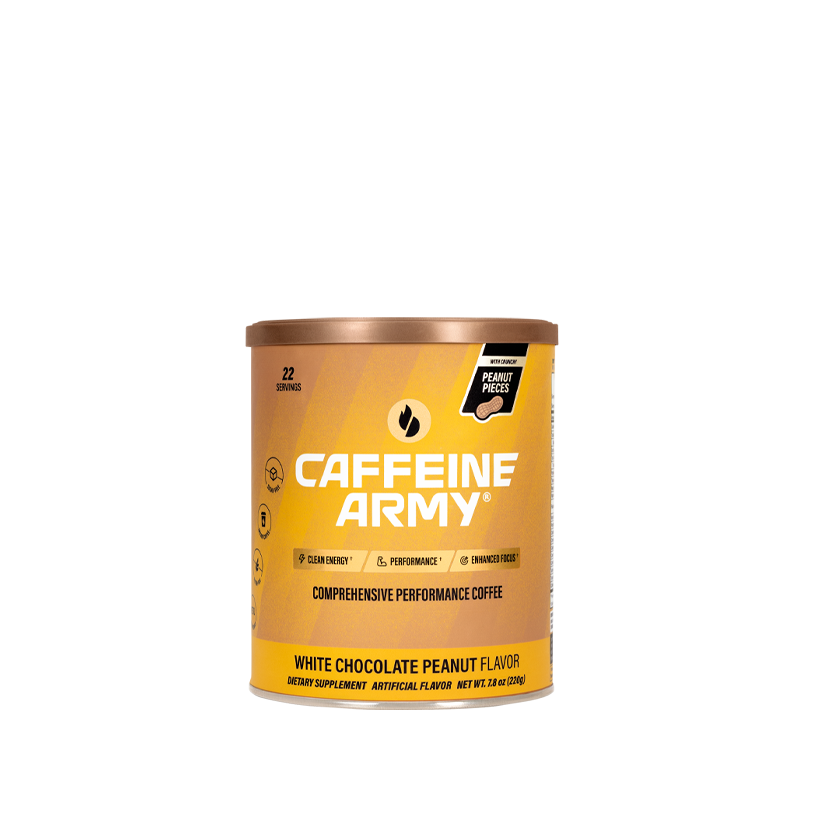 Caffeine Army® White Chocolate Peanut 22ct