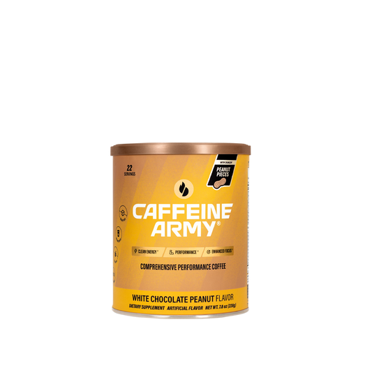 Caffeine Army® White Chocolate Peanut 22ct