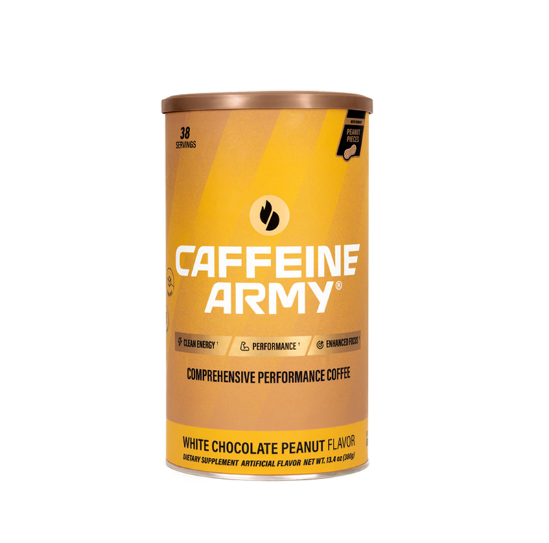 Caffeine Army® White Chocolate Peanut 38ct