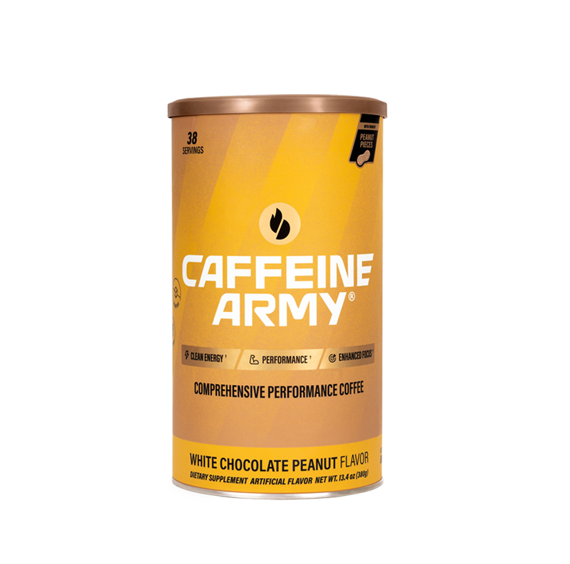 Caffeine Army® White Chocolate Peanut 38ct