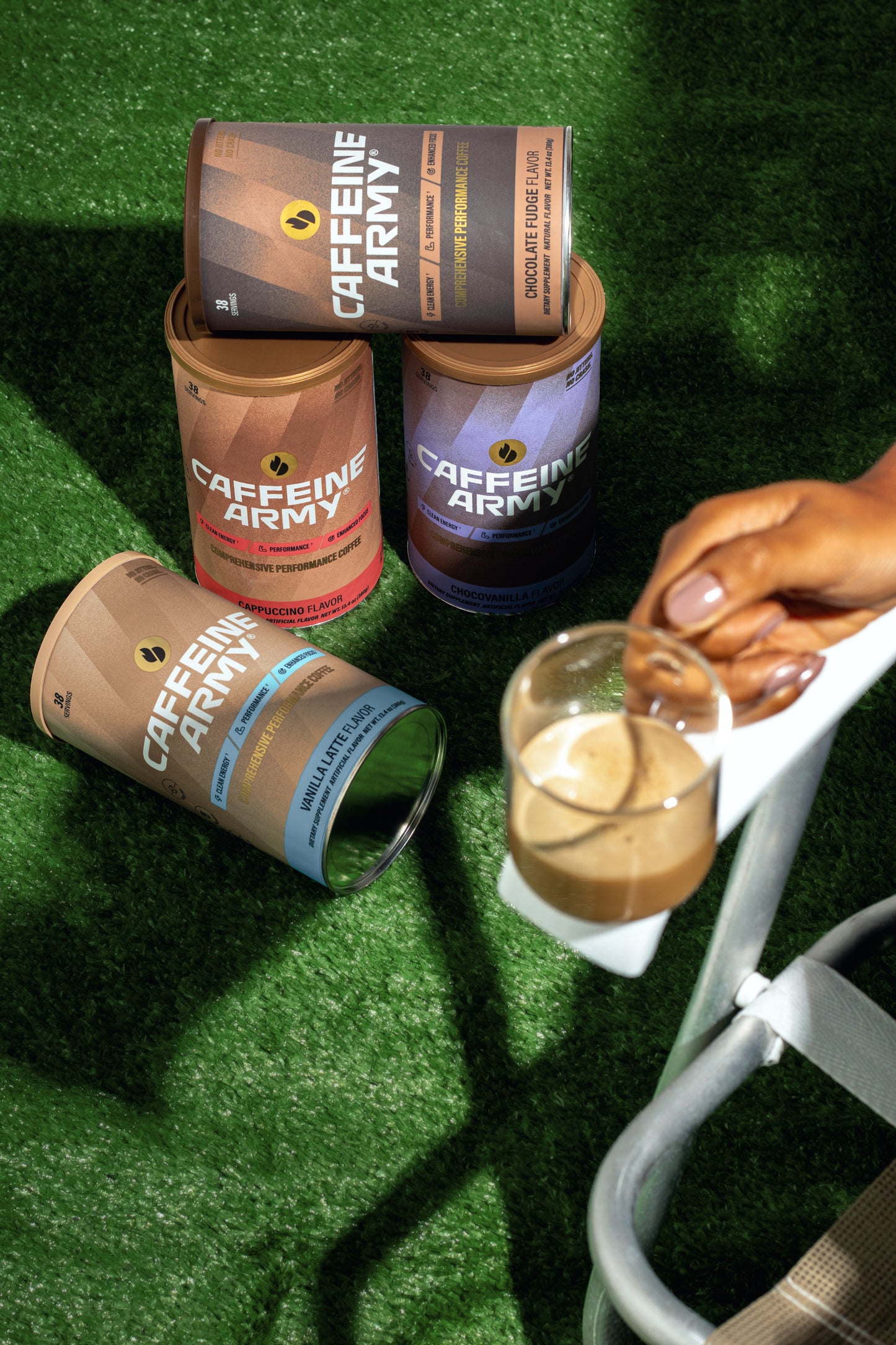 Caffeine Army® Chocolate Fudge 22ct