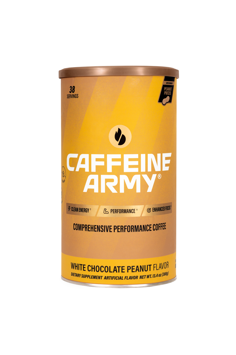 Caffeine Army® White Chocolate Peanut 38ct