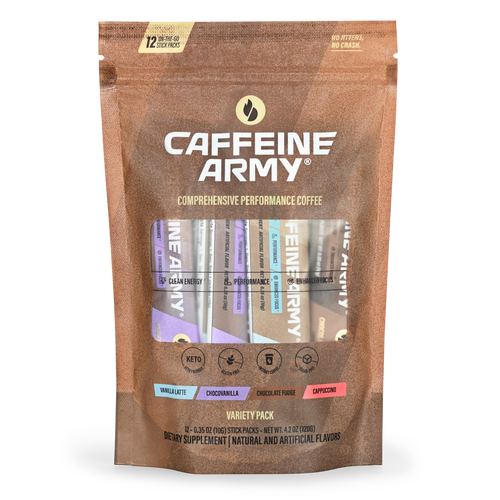 Caffeine Army® Variety Pack 12 Stick Packs