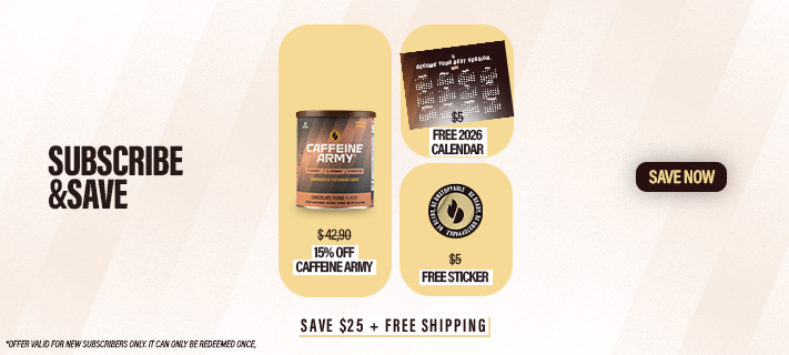 Caffeine Army® Chocolate Fudge 22ct