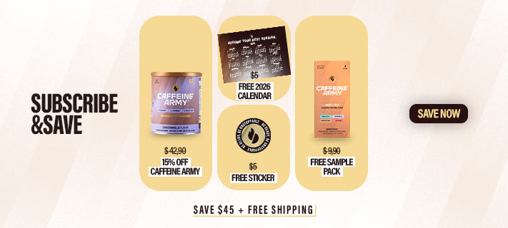 Caffeine Army® ChocoVanilla 22ct