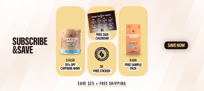 Caffeine Army® Vanilla Latte 22ct