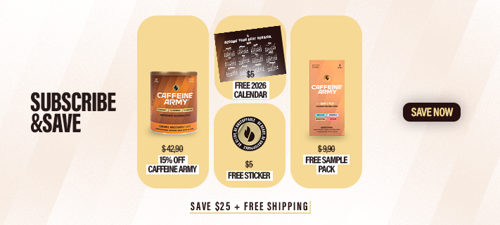 Caffeine Army® Caramel Macchiato 22ct