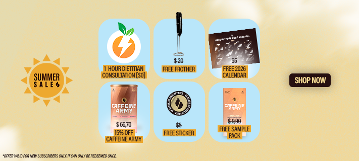 Caffeine Army® Cappuccino 38ct