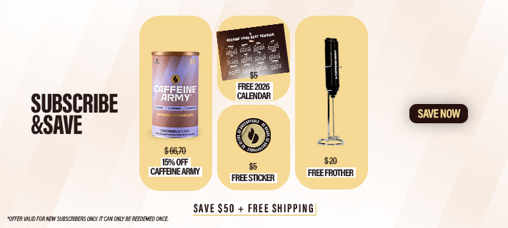 Caffeine Army® ChocoVanilla 38ct Ø