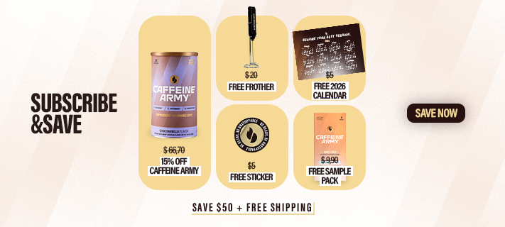Caffeine Army® ChocoVanilla 38ct