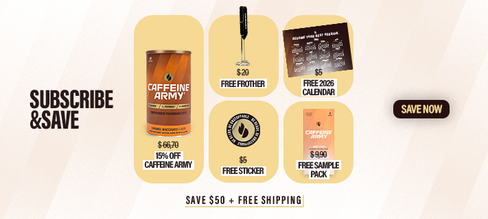 Caffeine Army® Caramel Macchiato 38ct