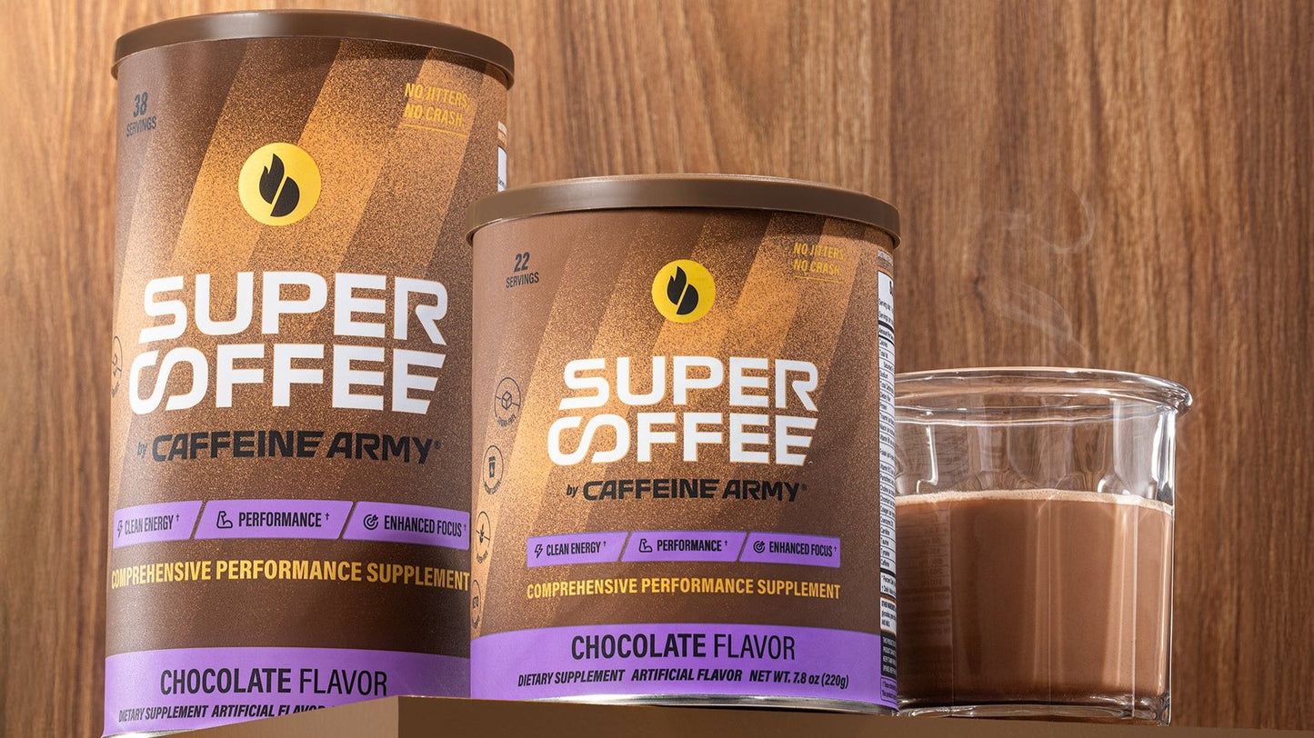 SuperCoffee by Caffeine Army Chocolate 22ct