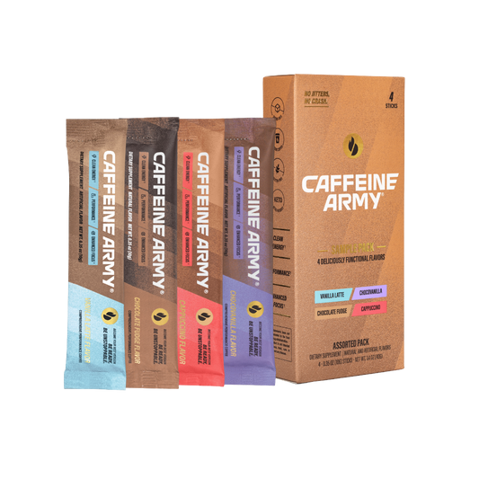 🎁 Caffeine Army® Sample - 4 Stick Pack (100% off)