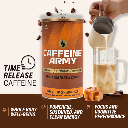 Caffeine Army® Caramel Macchiato 38ct - TTS