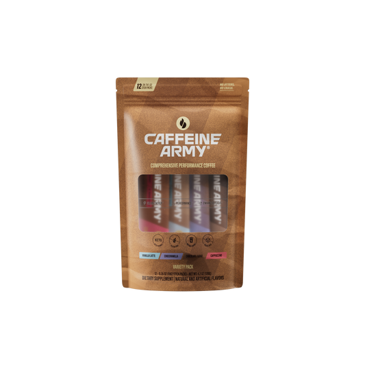 Caffeine Army® Variety Pack 12 Stick Packs