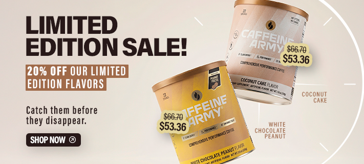 Caffeine Army® Coconut Cake 22ct Ø