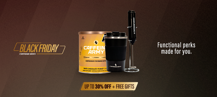 Caffeine Army® White Chocolate Peanut 22ct