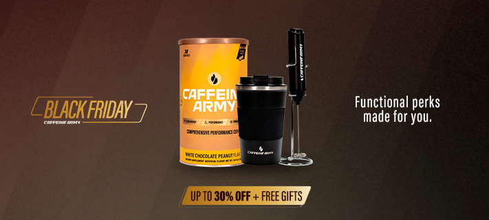 Caffeine Army® White Chocolate Peanut 38ct