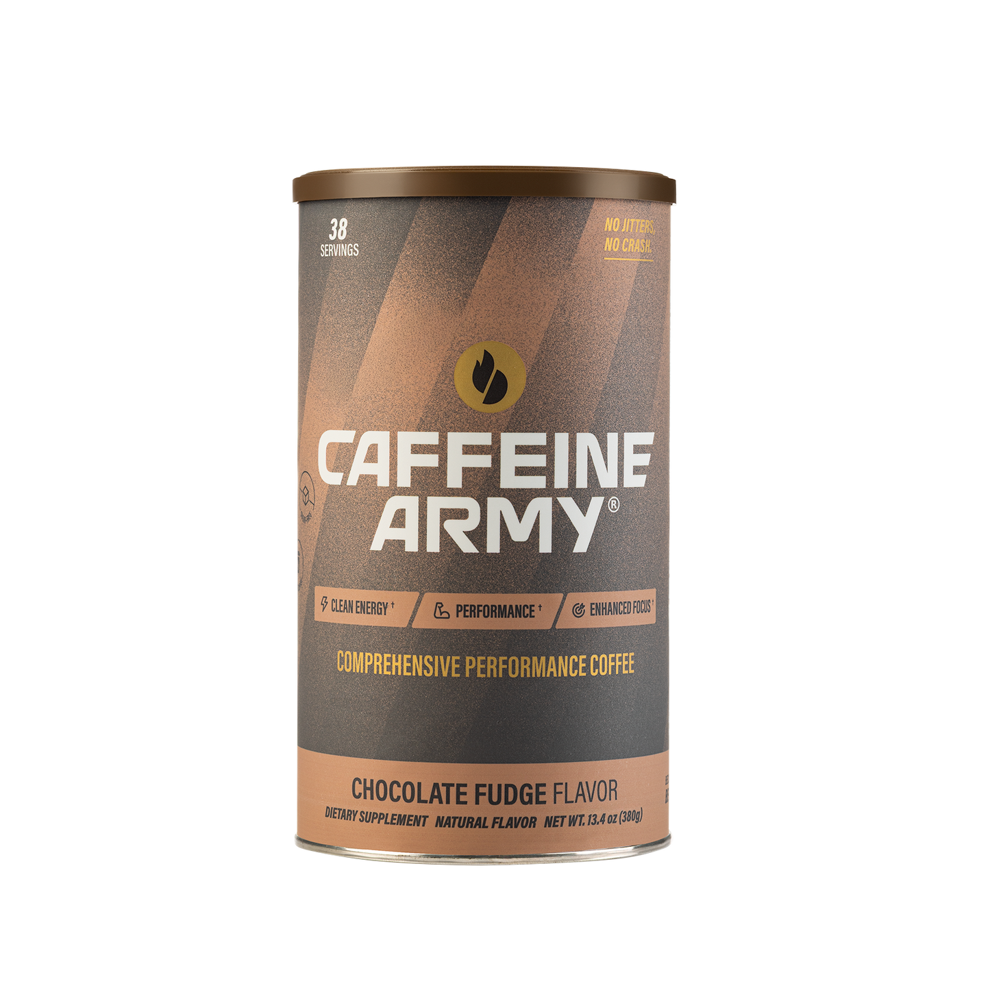 Caffeine Army® Chocolate Fudge 38ct