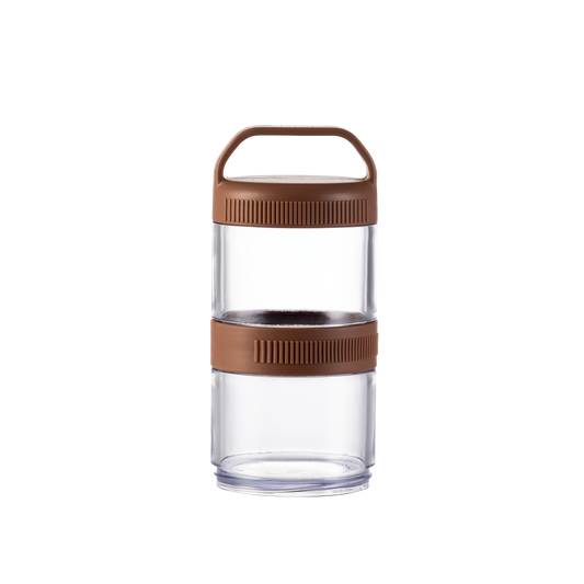 Brown Portable Stackable Containers