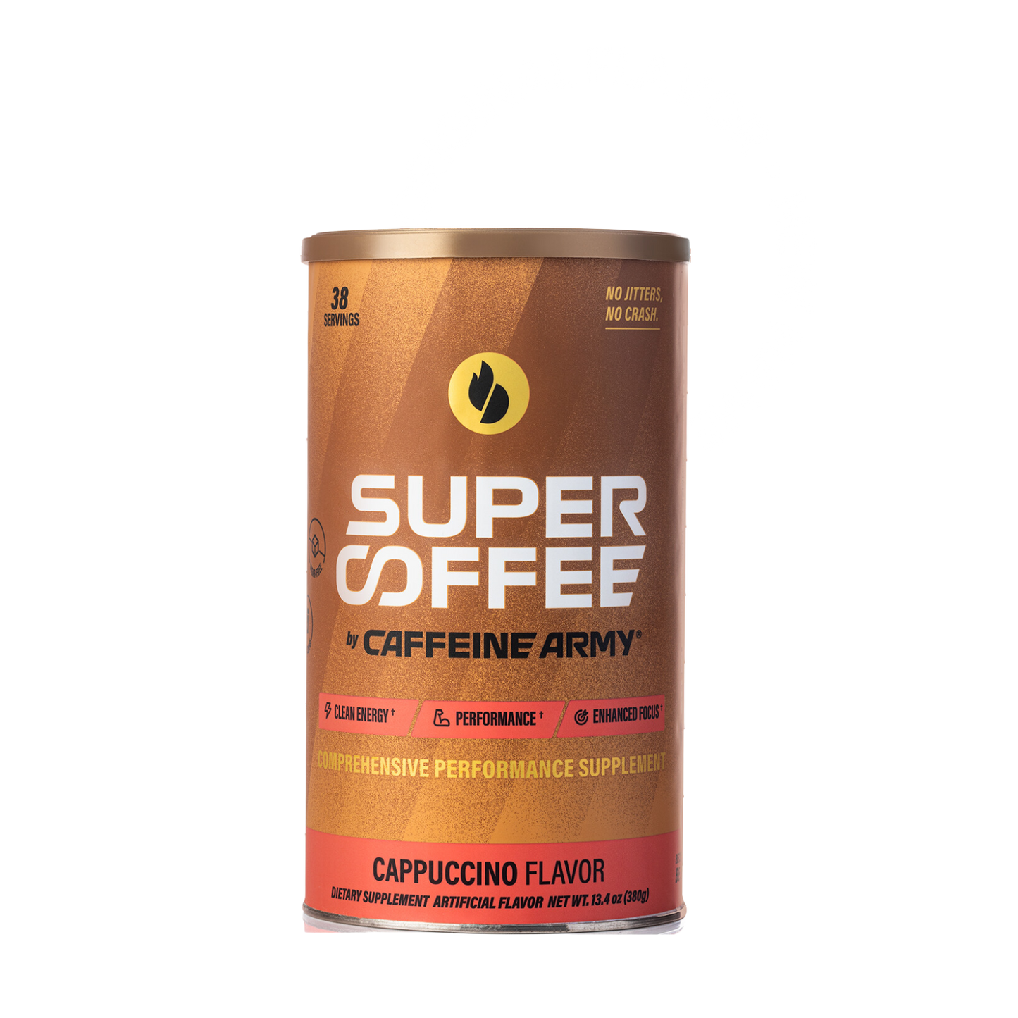 SuperCoffee by Caffeine Army Cappuccino 38ct