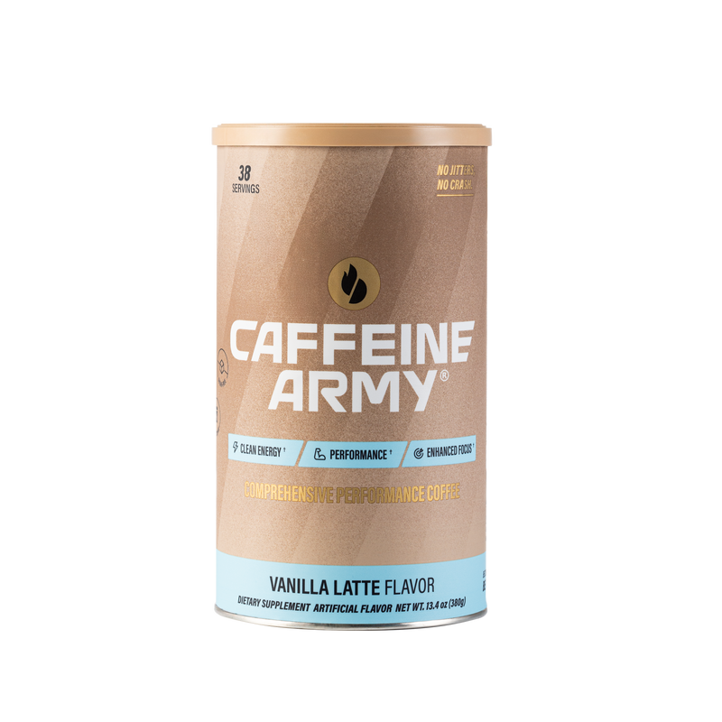 Caffeine Army® Vanilla Latte 38ct