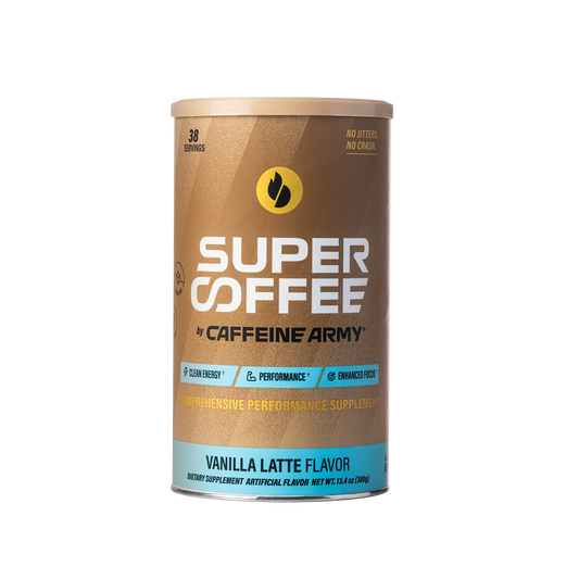 SuperCoffee by Caffeine Army Vanilla Latte 38ct