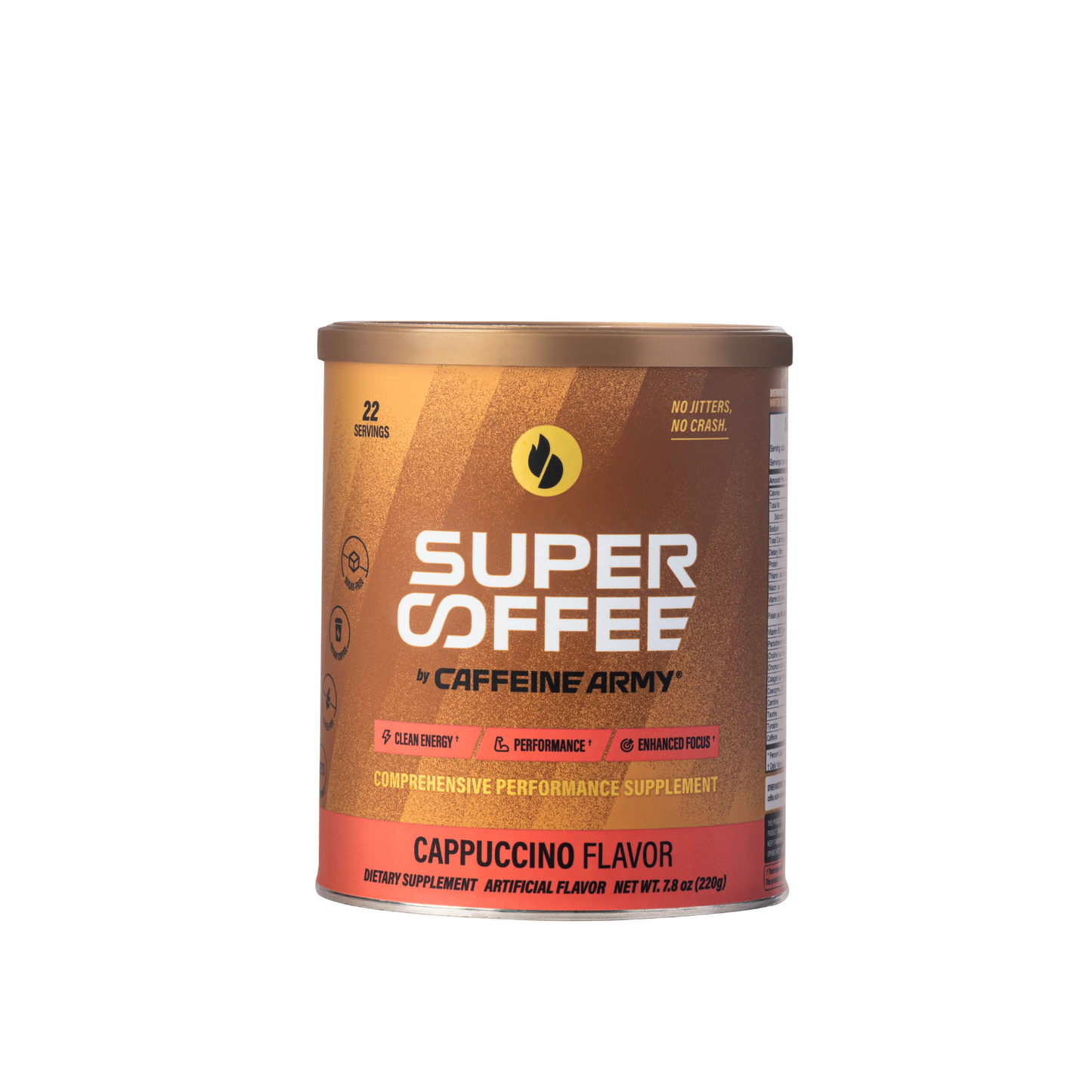 SuperCoffee by Caffeine Army Cappuccino 22ct