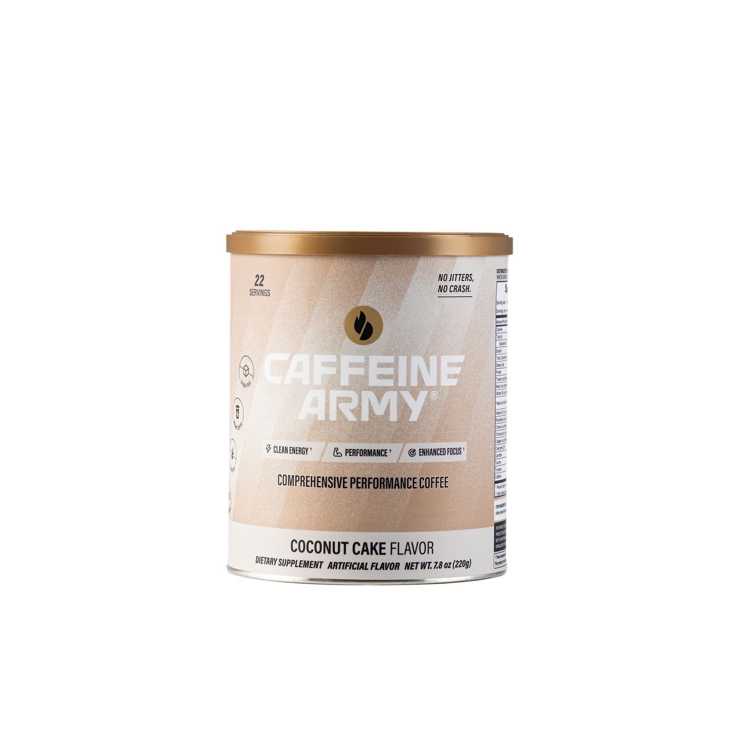 Caffeine Army® Coconut Cake 22ct