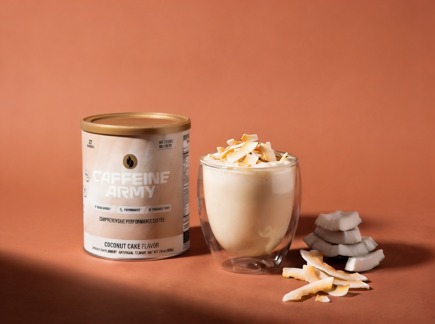 Caffeine Army® Coconut Cake 22ct