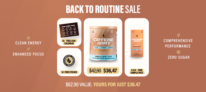 Caffeine Army® Vanilla Latte 22ct