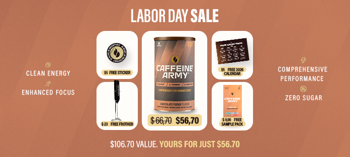 Caffeine Army® Chocolate Fudge 38ct