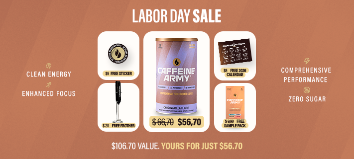 Caffeine Army® ChocoVanilla 38ct