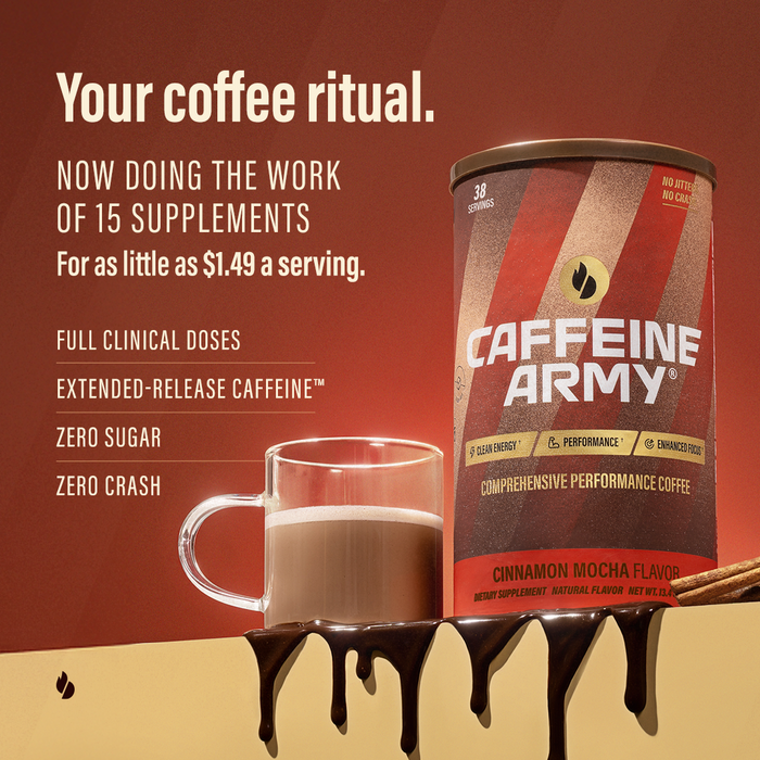 Caffeine Army® Cinnamon Mocha 22ct